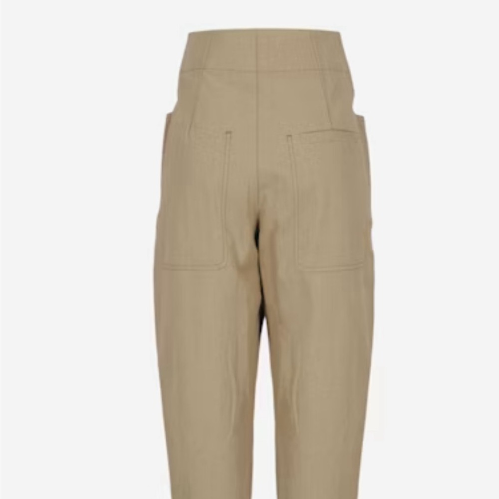 Isabel Marant Khaki Lixy Trousers, Excellent preowned condition, size 38/6